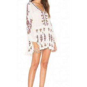 Free People Embroidered Tunic Size L